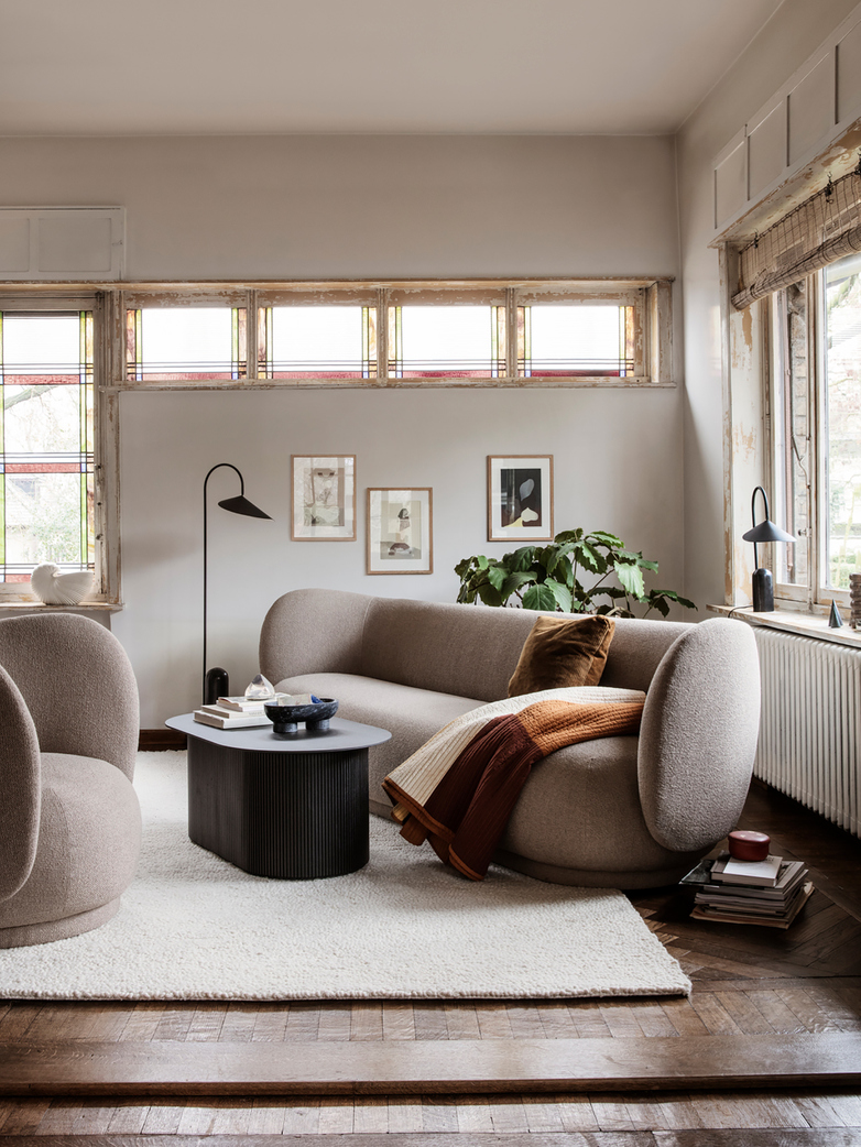 Ferm Living - Rico Sofa 3-Seater Sand