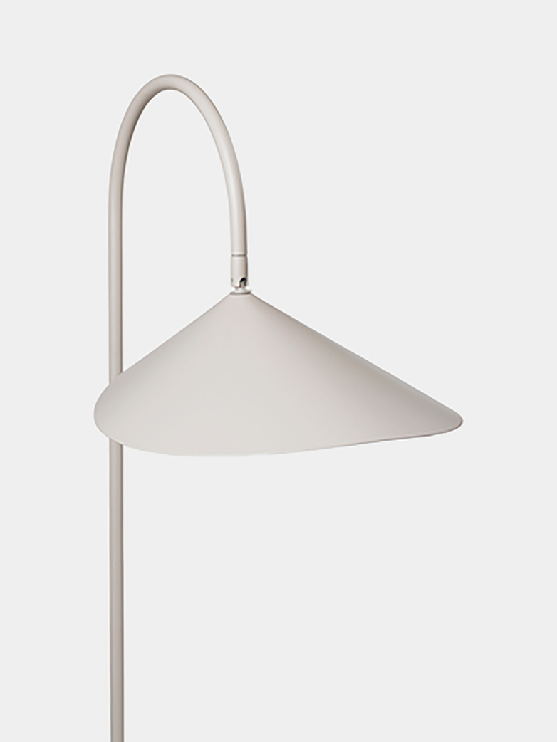 Ferm Living - Arum Floor Lamp Cashmere Travertine