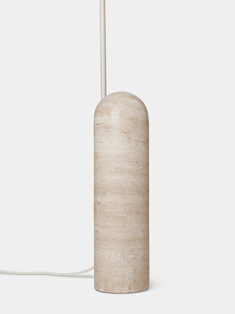Ferm Living - Arum Floor Lamp Cashmere Travertine