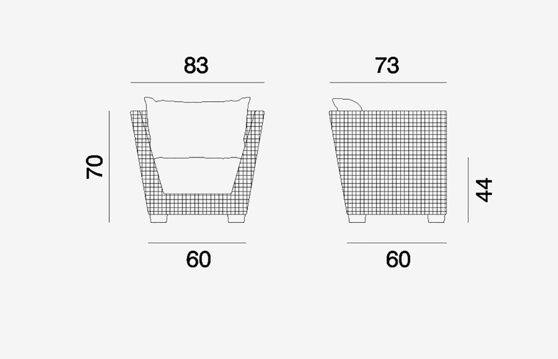Gervasoni - Inout 505 - Armchair