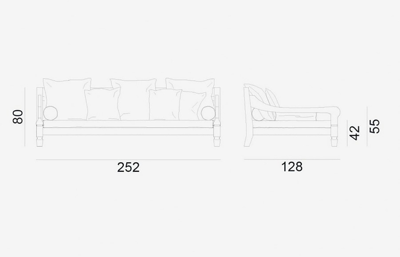 Gervasoni - Jeko 04 - Sofa