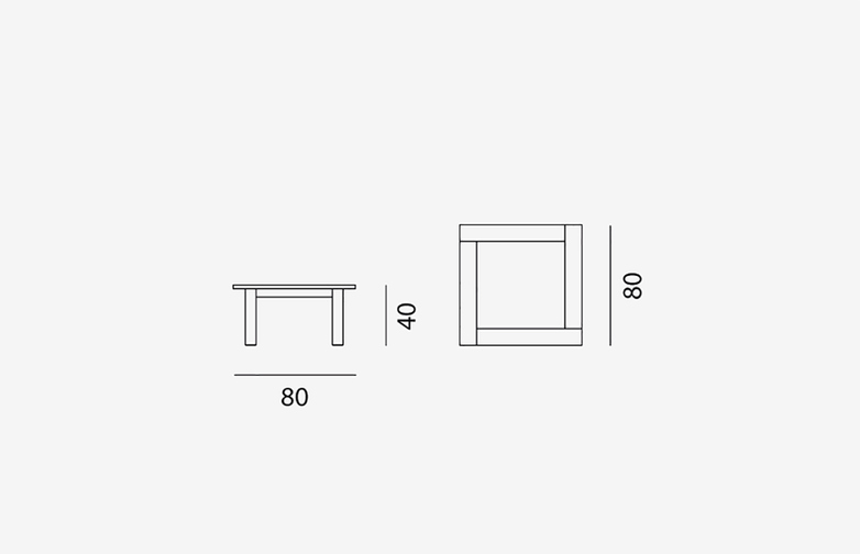 Gervasoni - Inout 13 - Coffee Table