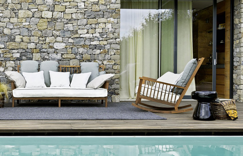 Gervasoni - Inout 709 - Rocking Chair