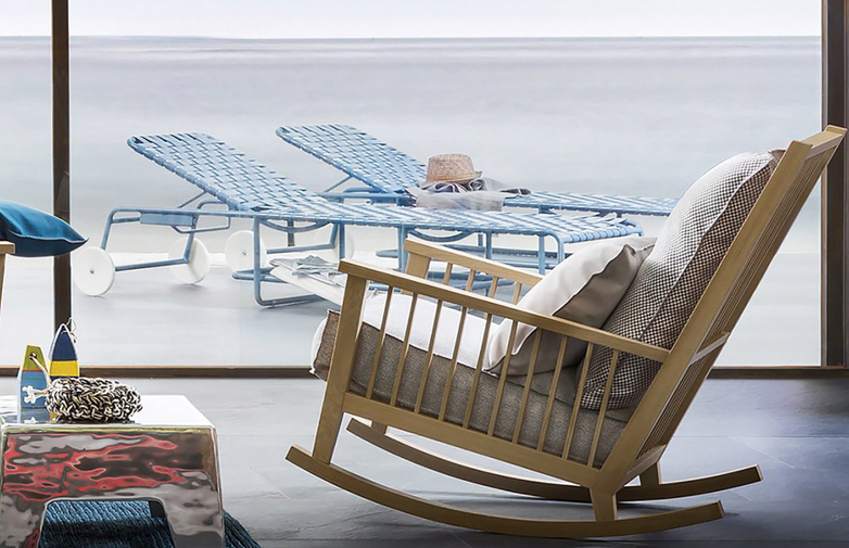 Gervasoni - Inout 709 - Rocking Chair