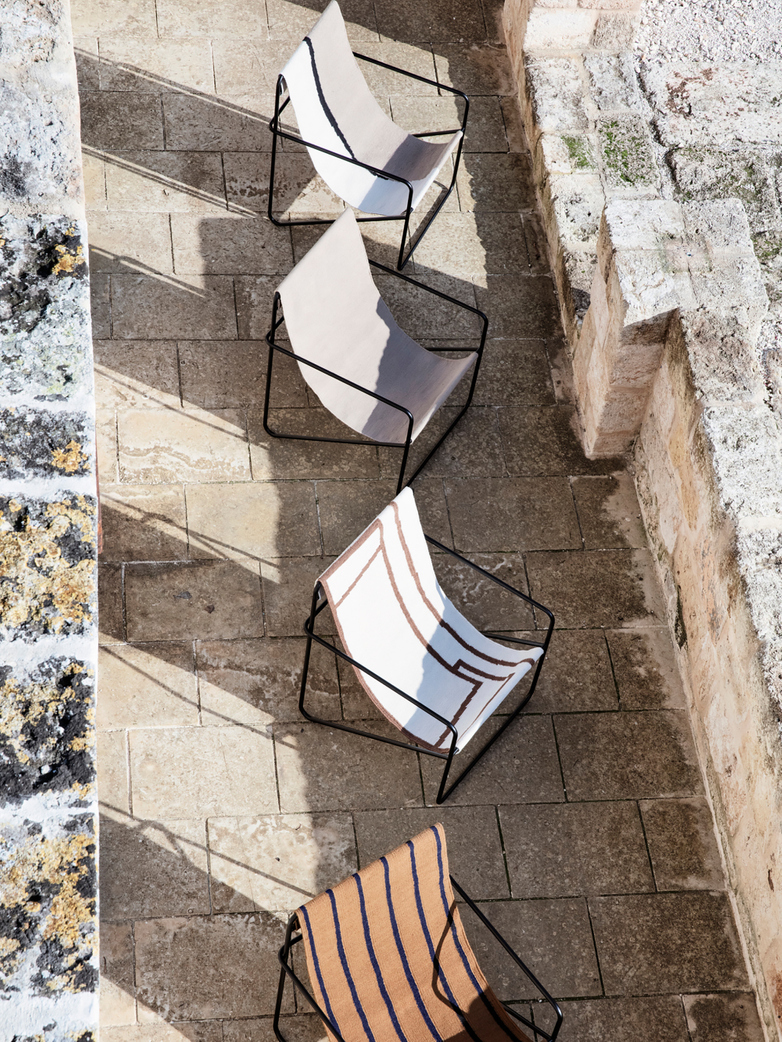 Ferm Living - Desert Chair - Black Soil