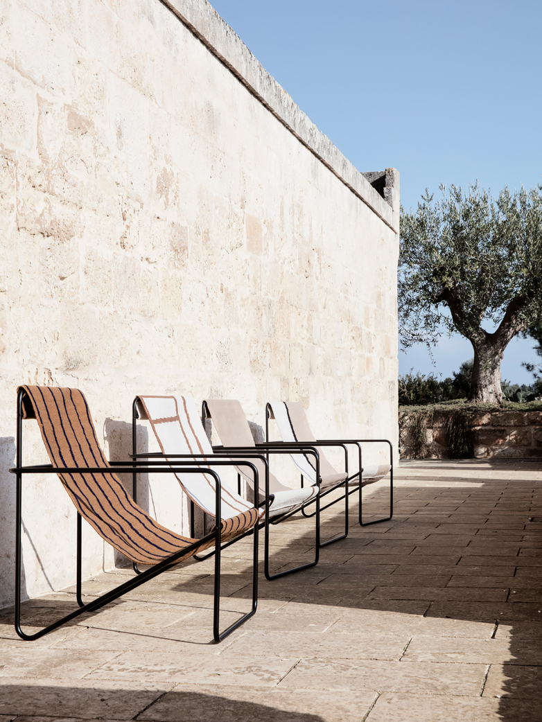 Ferm Living - Desert Chair - Black Soil