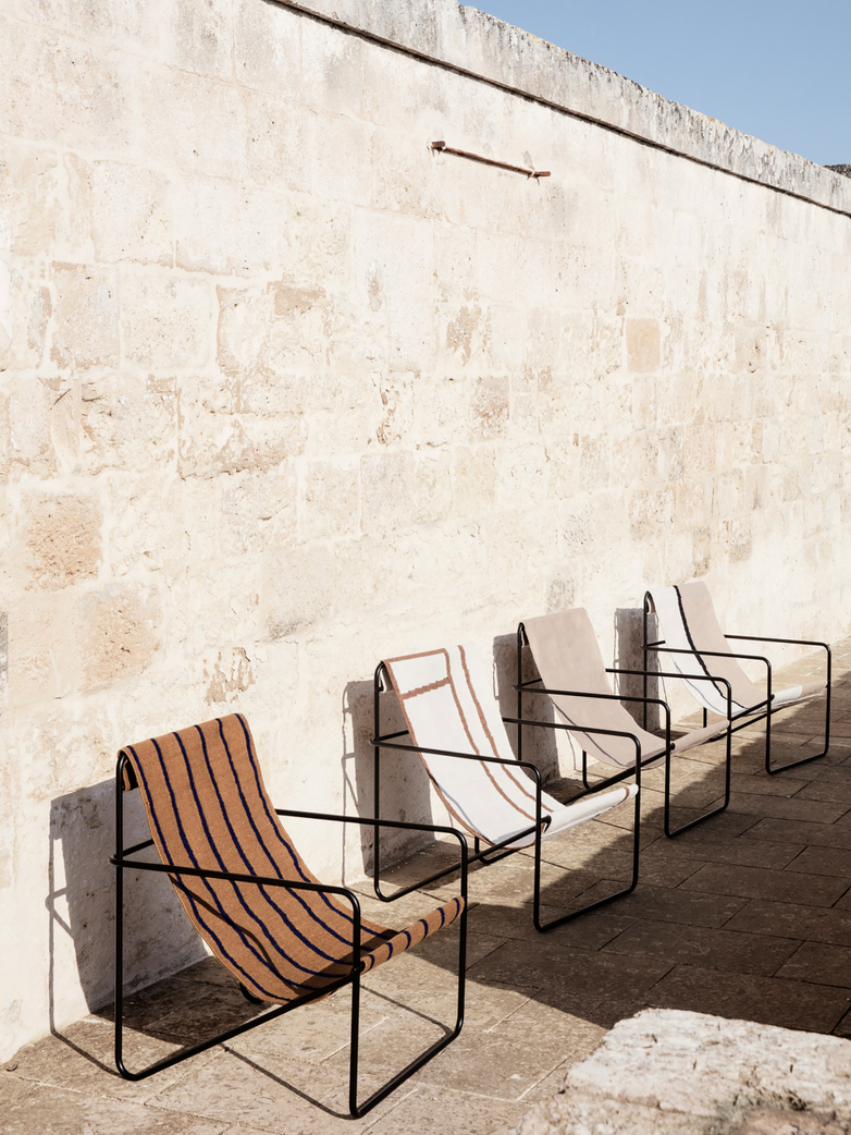 Ferm Living - Desert Chair - Black Solid