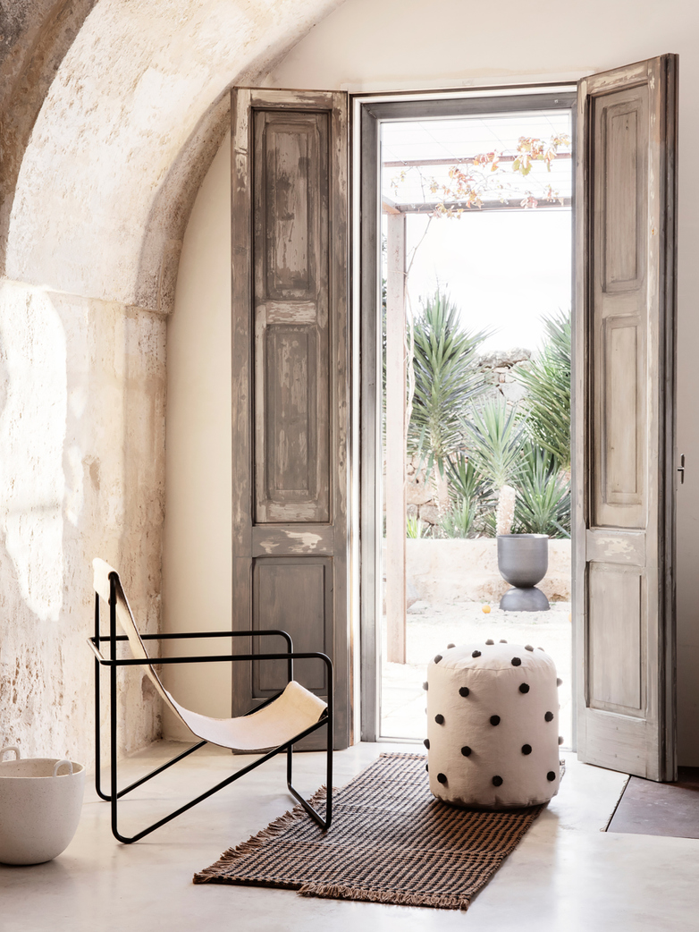 Ferm Living - Desert Chair - Black Solid