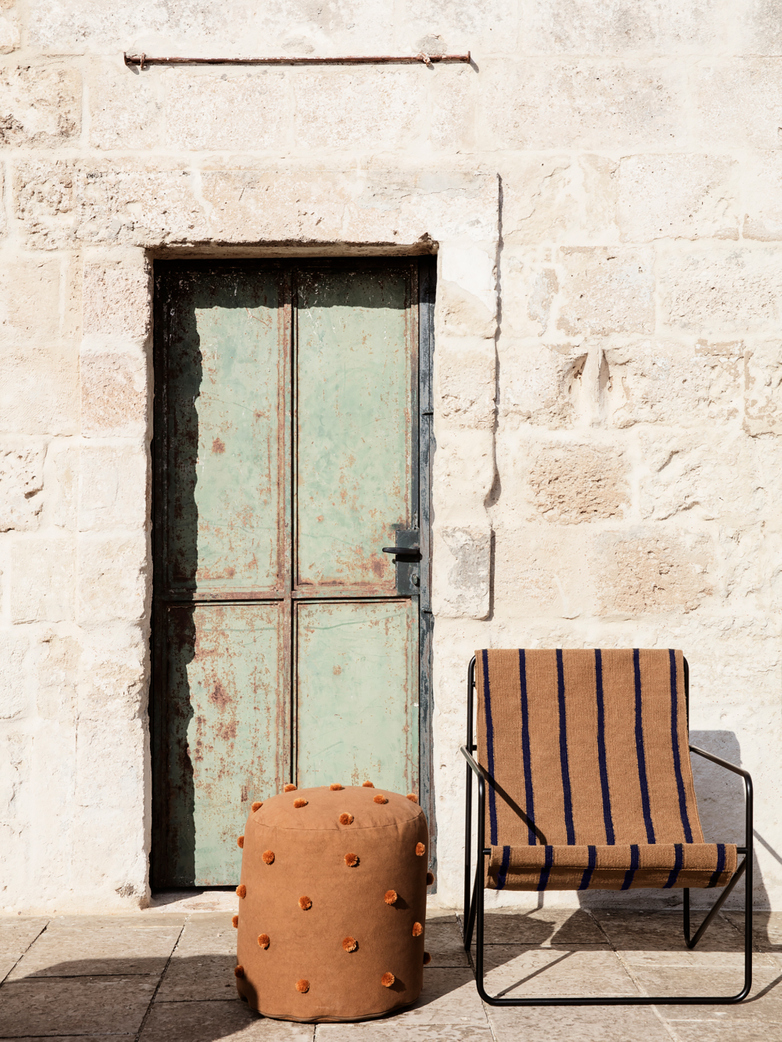 Ferm Living - Desert Chair - Black Stripe