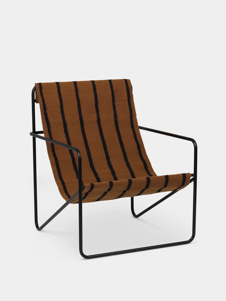 Ferm Living - Desert Chair - Black Stripe