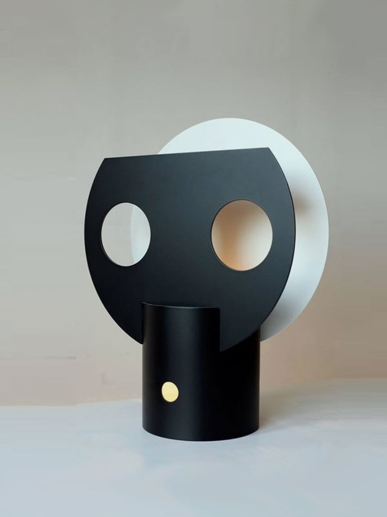 Lune Table Lamp – Black Moon