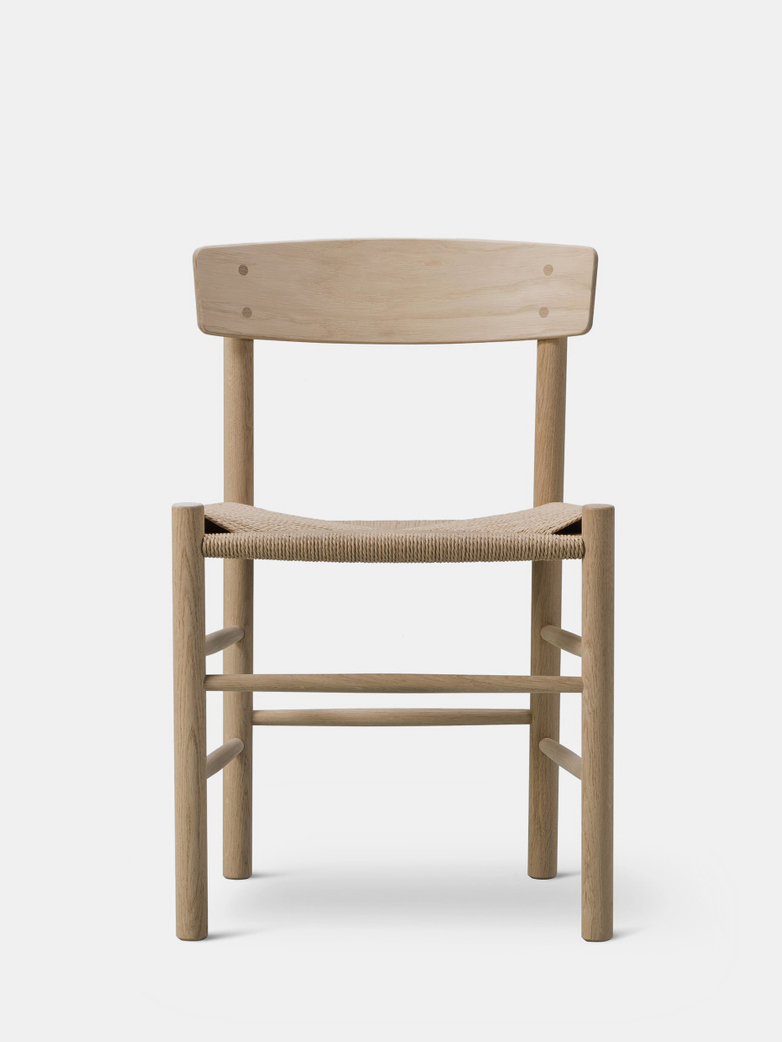 J39 Chair - Soaped Oak/Natural