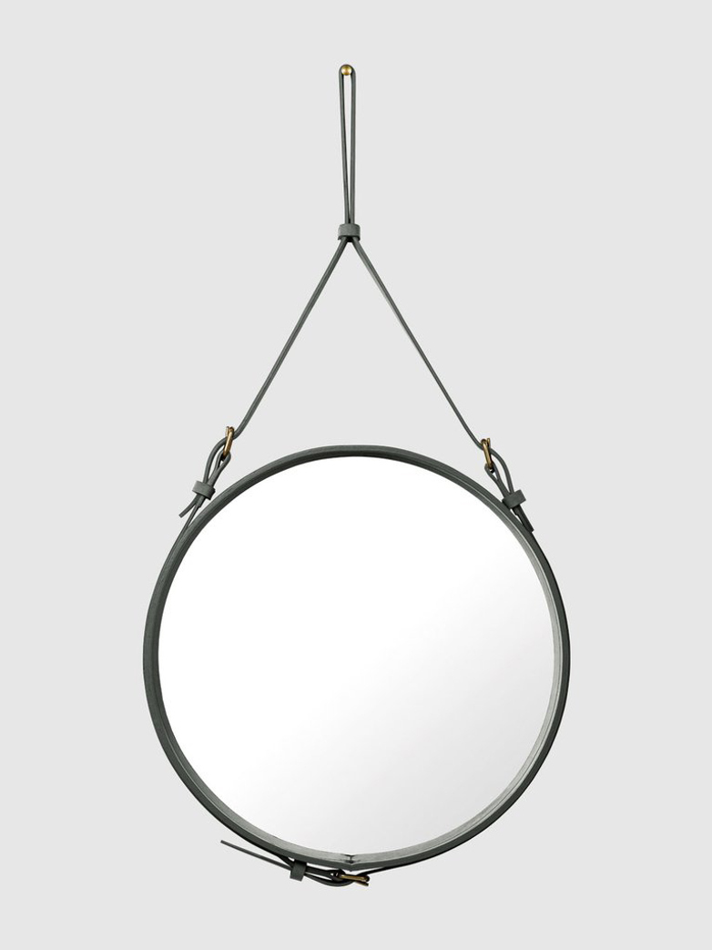 Adnet Circular Mirror Smoked Pearl - 58cm