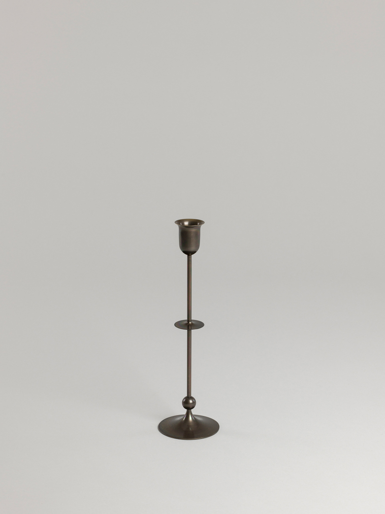 Artilleriet Exclusive – Totem Candle Holder – Blackened Brass - 24 cm
