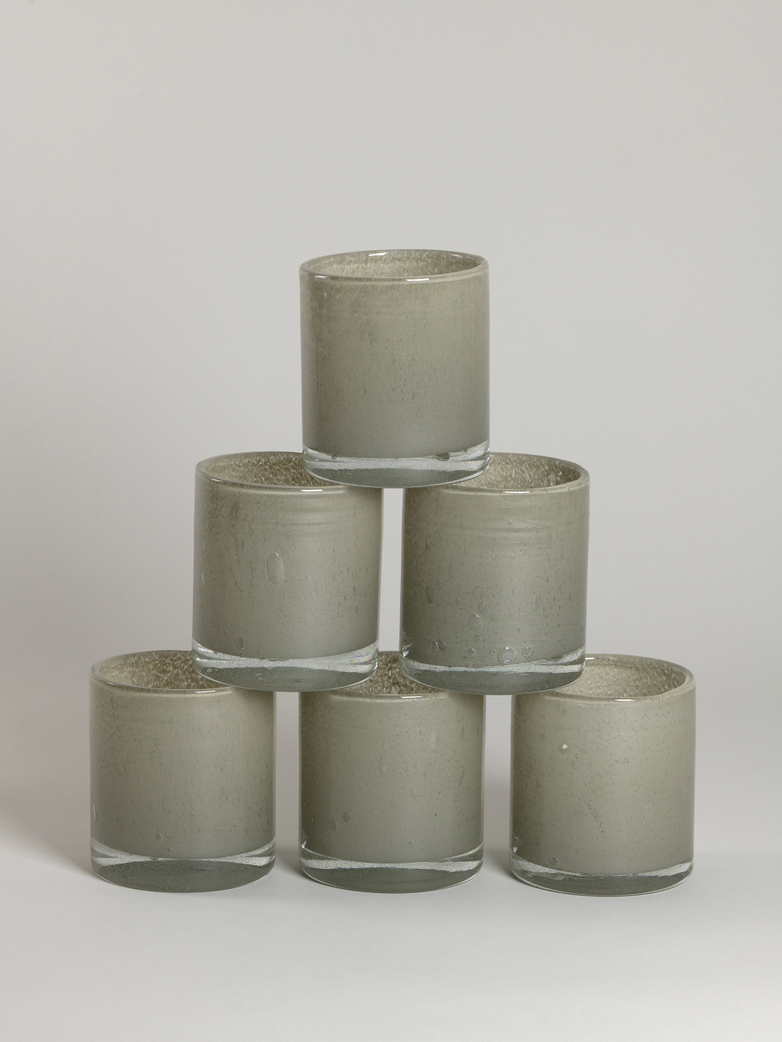 Belle Candle Holder – Gravier – Medium