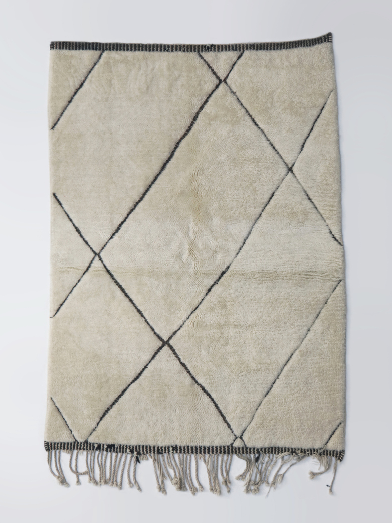 Beni Aniq Natural Wool - Black