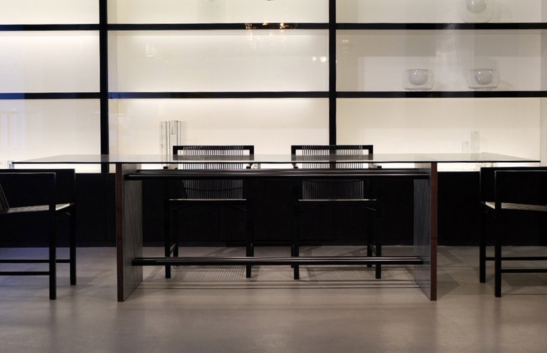 Bespoke Rectangular Glass Table - 260x120 cm