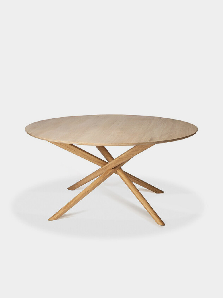 Mikado Dining Table – Oak – Round