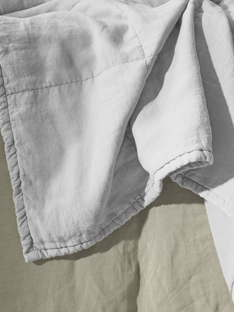 Rem Linen Bedding - Bianco