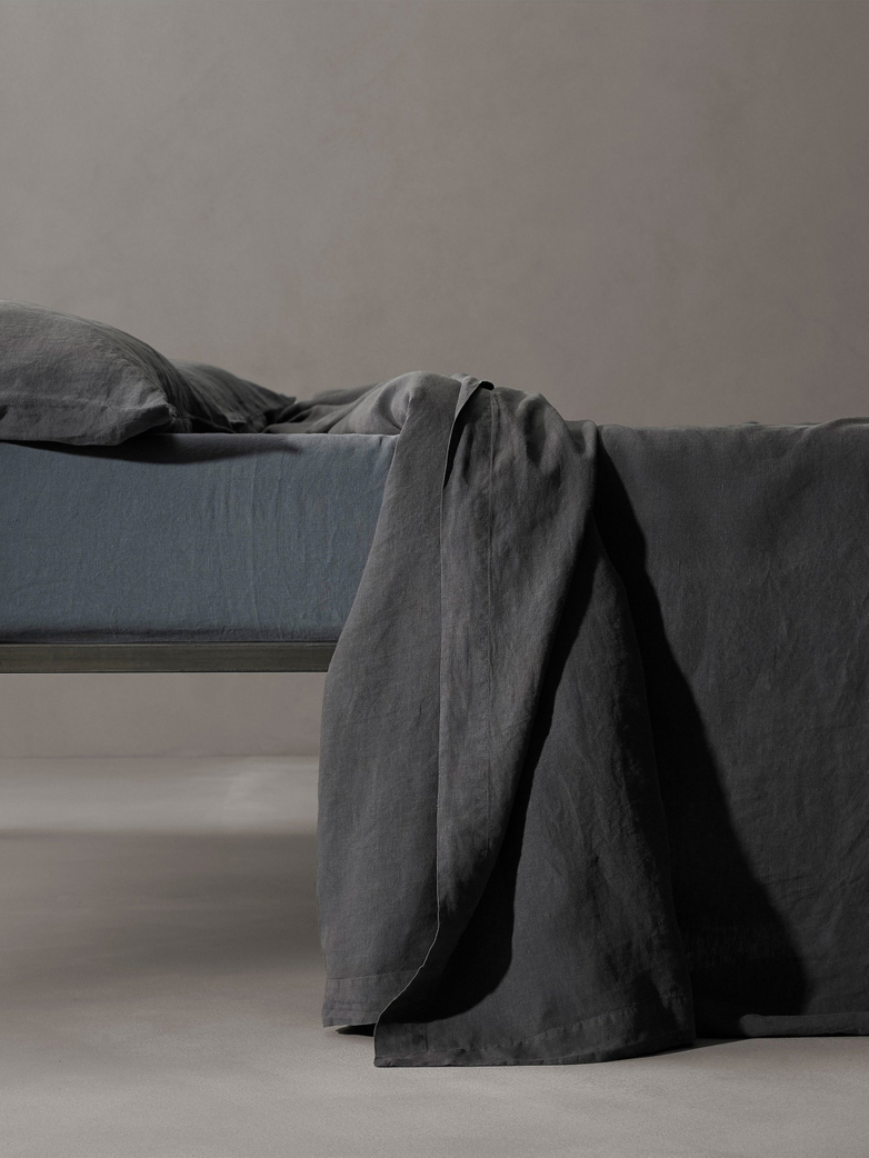 Rem Linen Bedding - Antracite