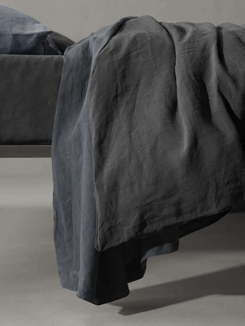 Rem Linen Bedding - Antracite