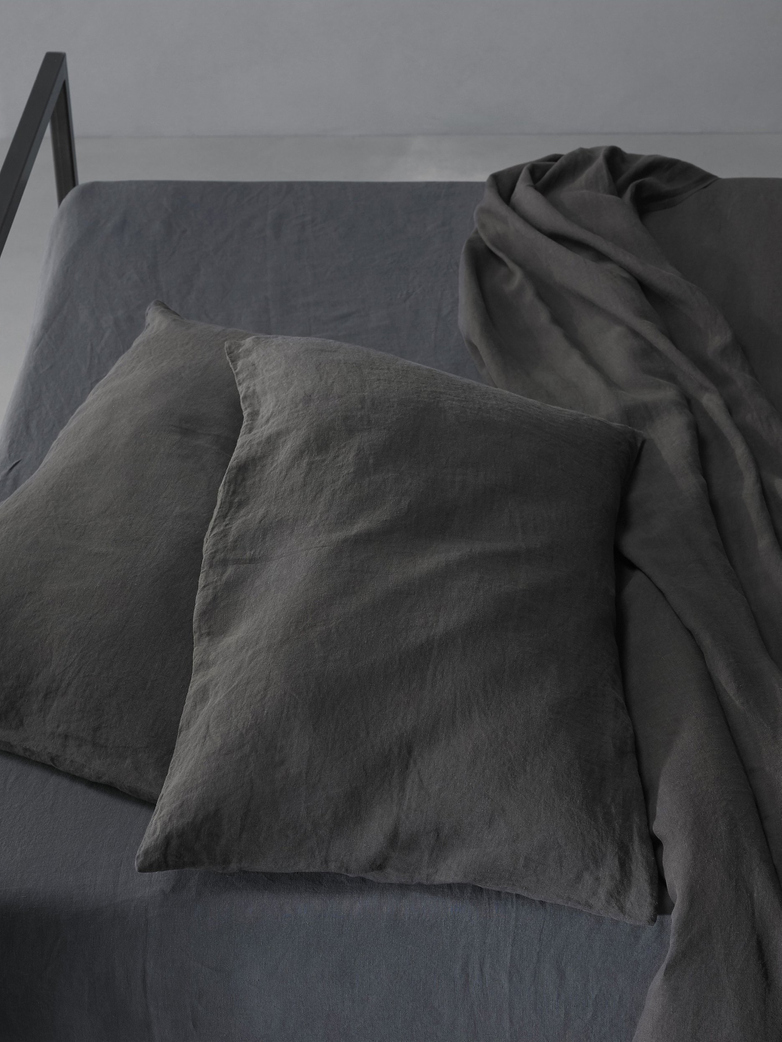 Rem Linen Bedding - Antracite