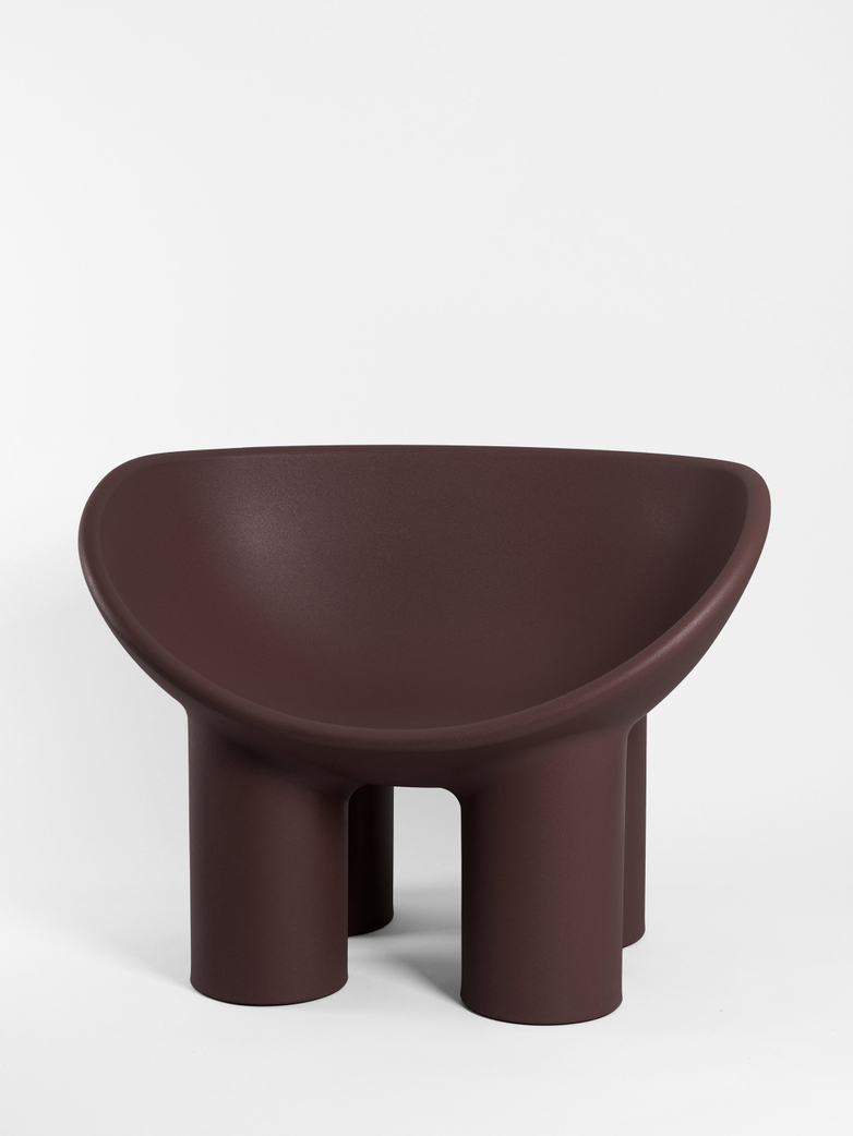 Roly Poly Armchair - Peat