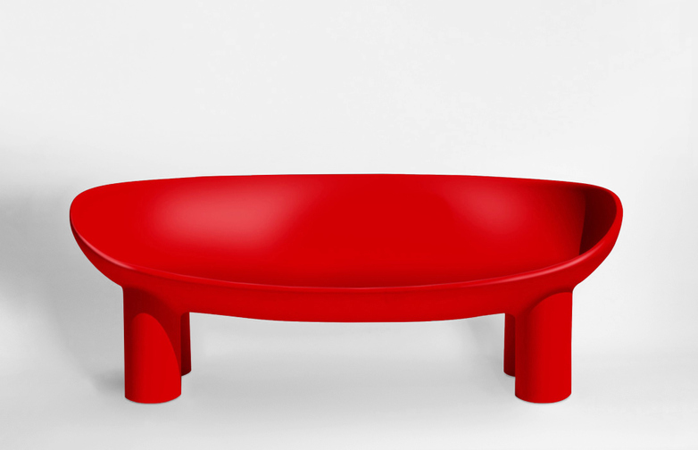 Roly Poly Sofa - Red Brick
