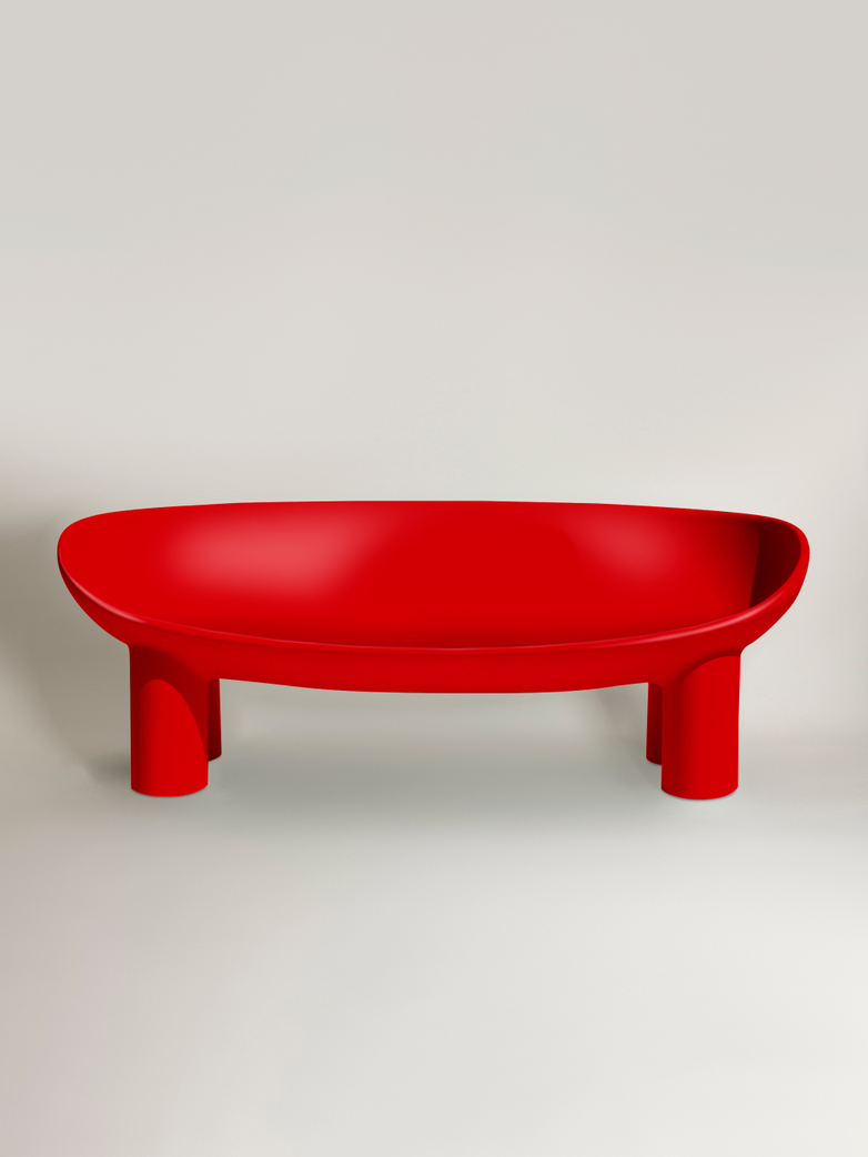 Roly Poly Sofa - Red Brick