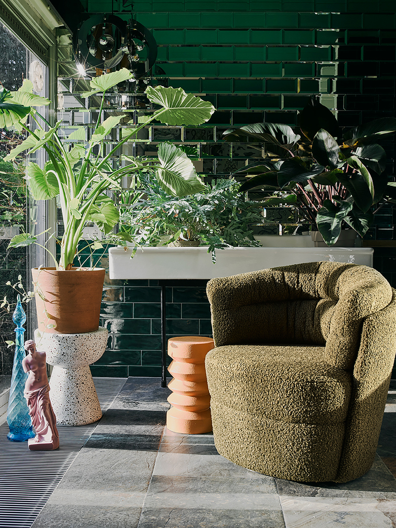 Twister fauteuil - green