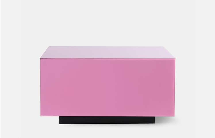 HKliving — Mirror Block Table - 60 cm — Square Coffee Tables | Artilleriet