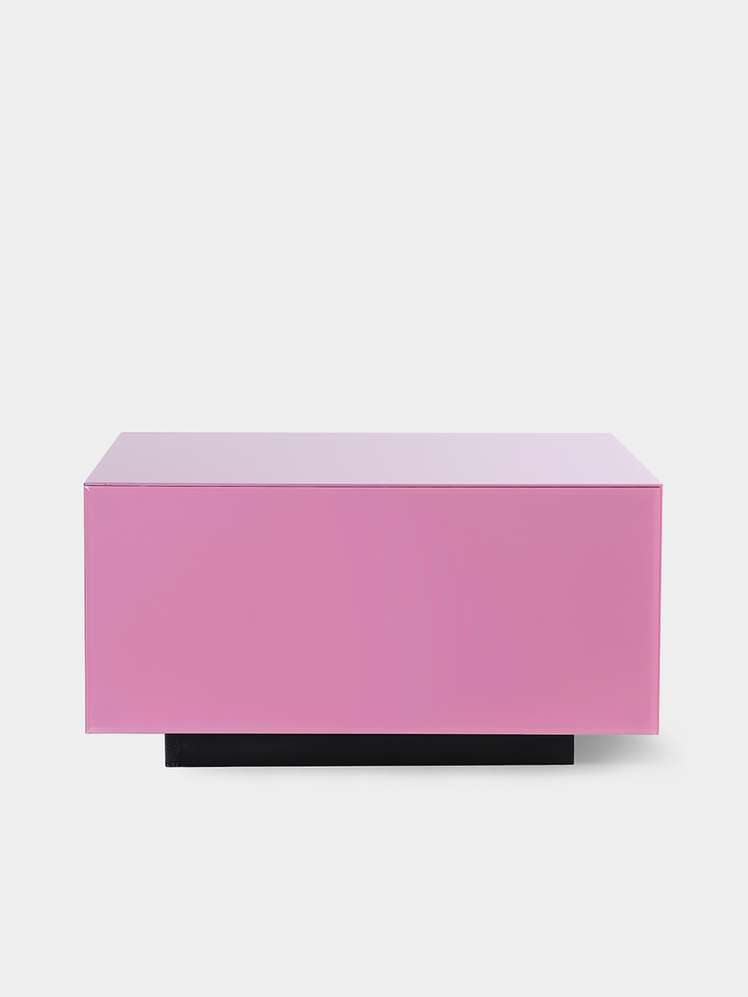 HKliving — Mirror Block Table - 60 cm — Square Coffee Tables | Artilleriet