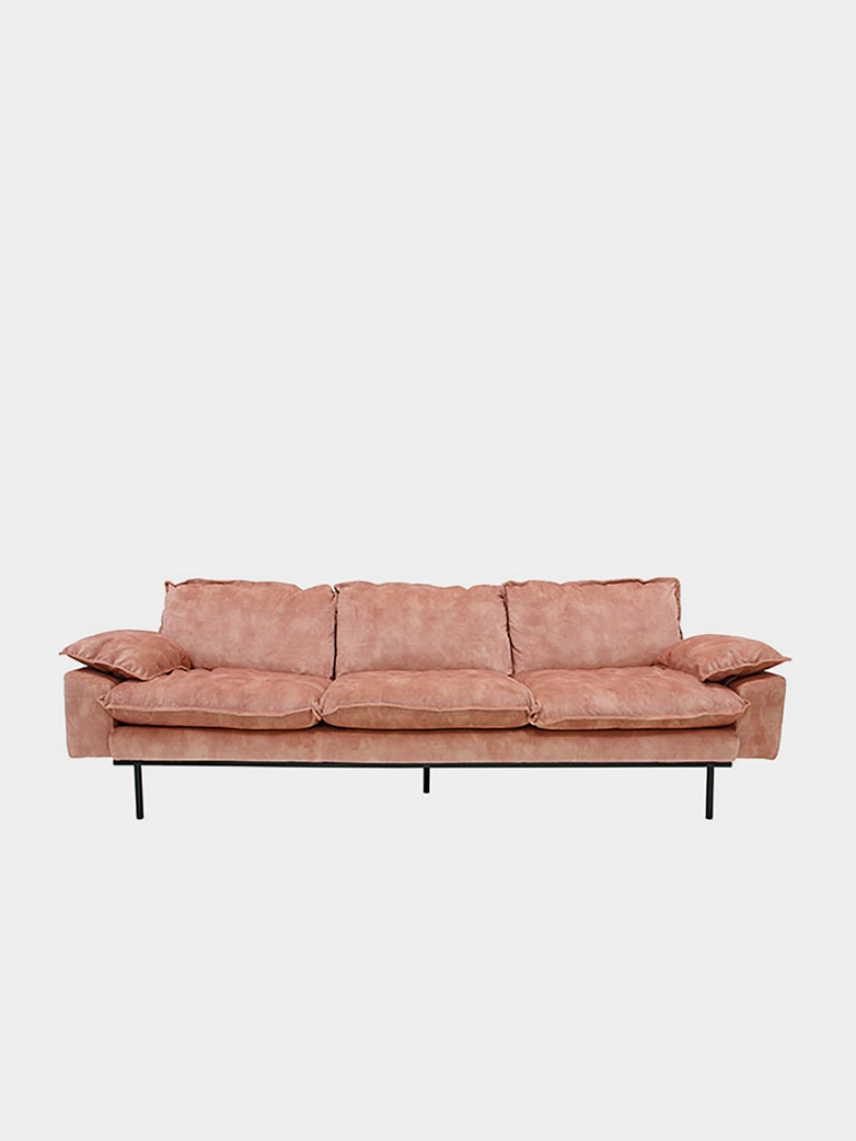 Retro Sofa - Vintage old pink