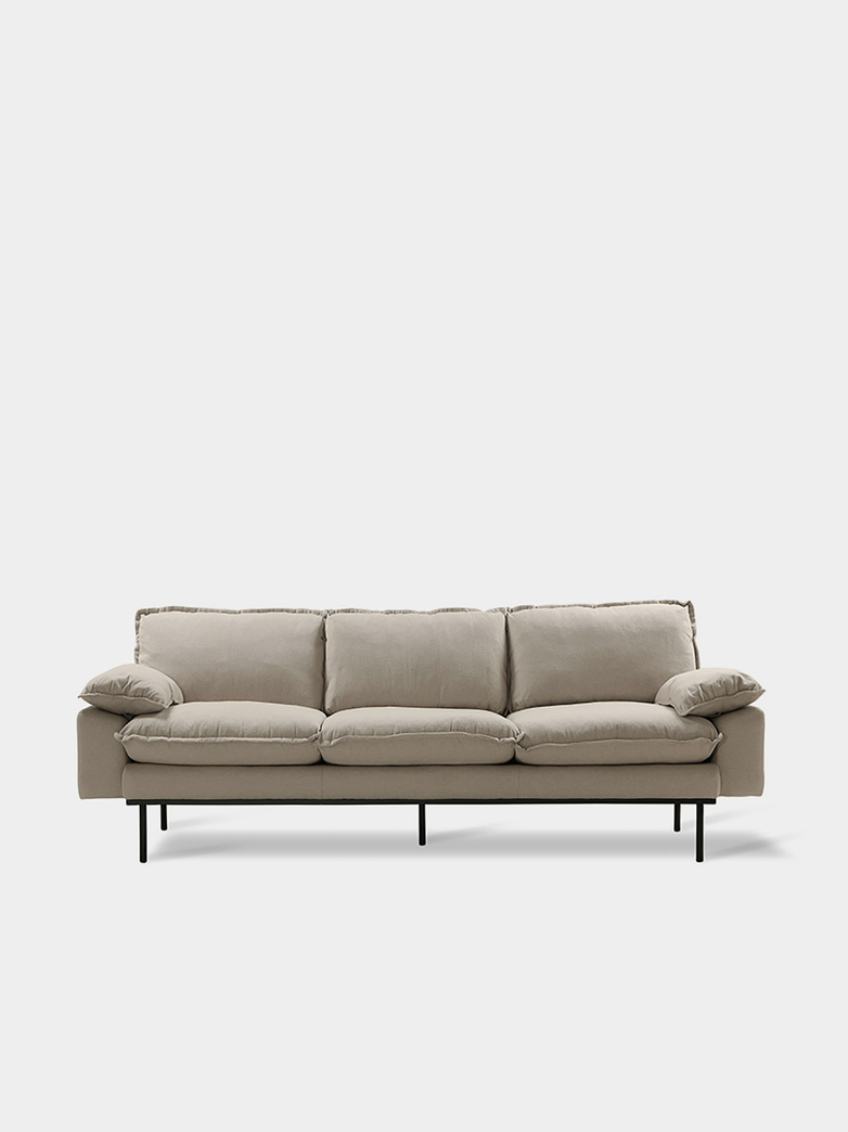 Retro sofa - Cosy beige