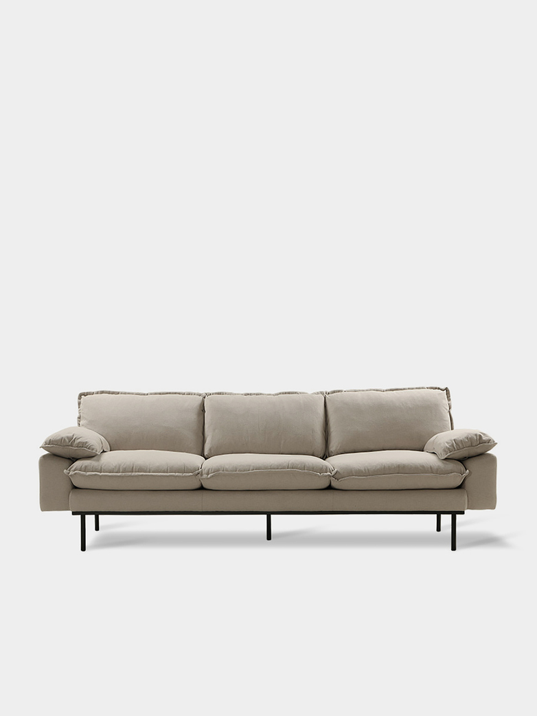 Retro sofa - Cosy beige
