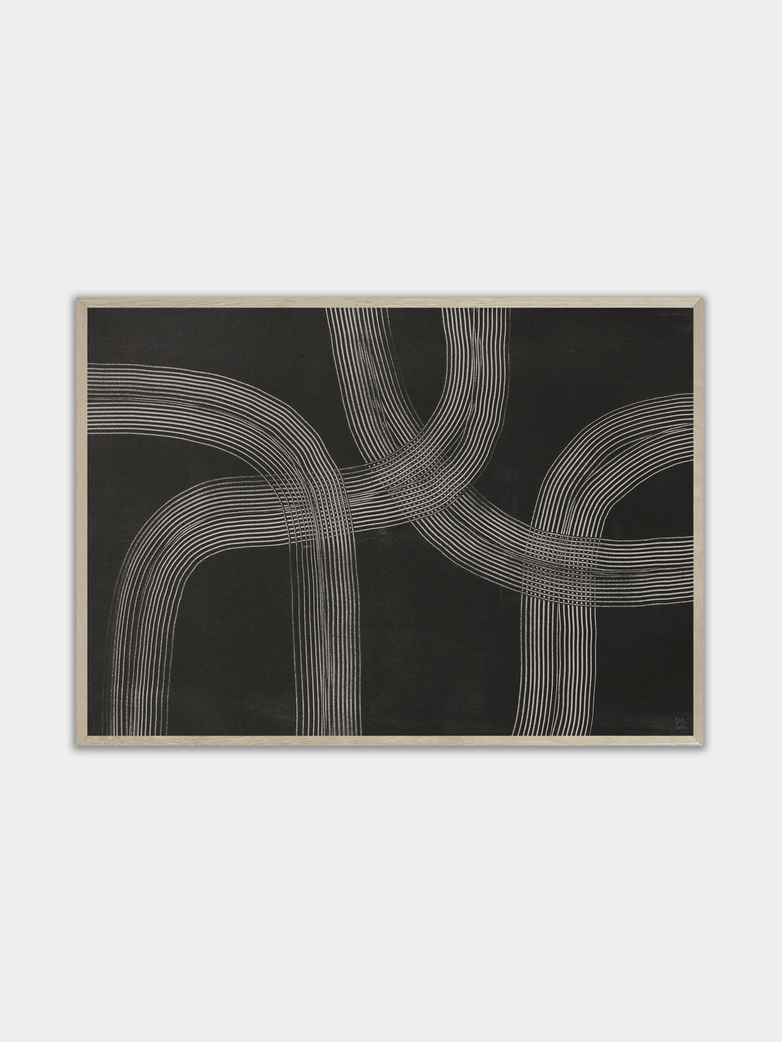 Lines 02 - 50 x 70 cm