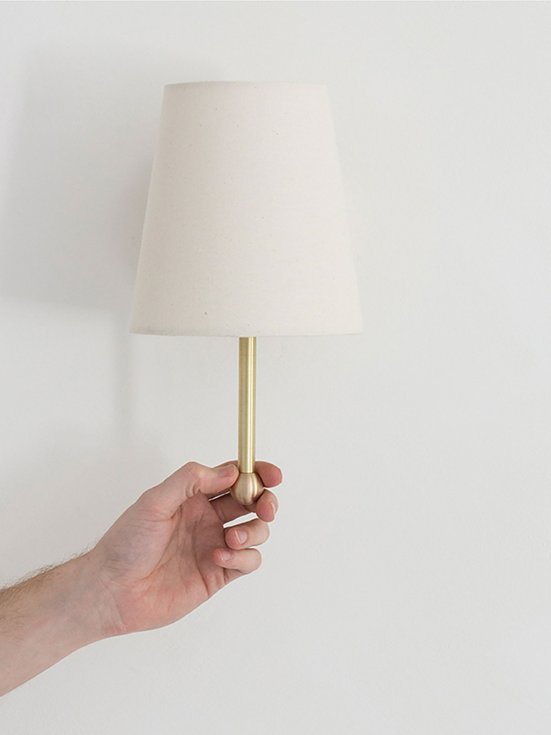 House Wall Lamp Brass