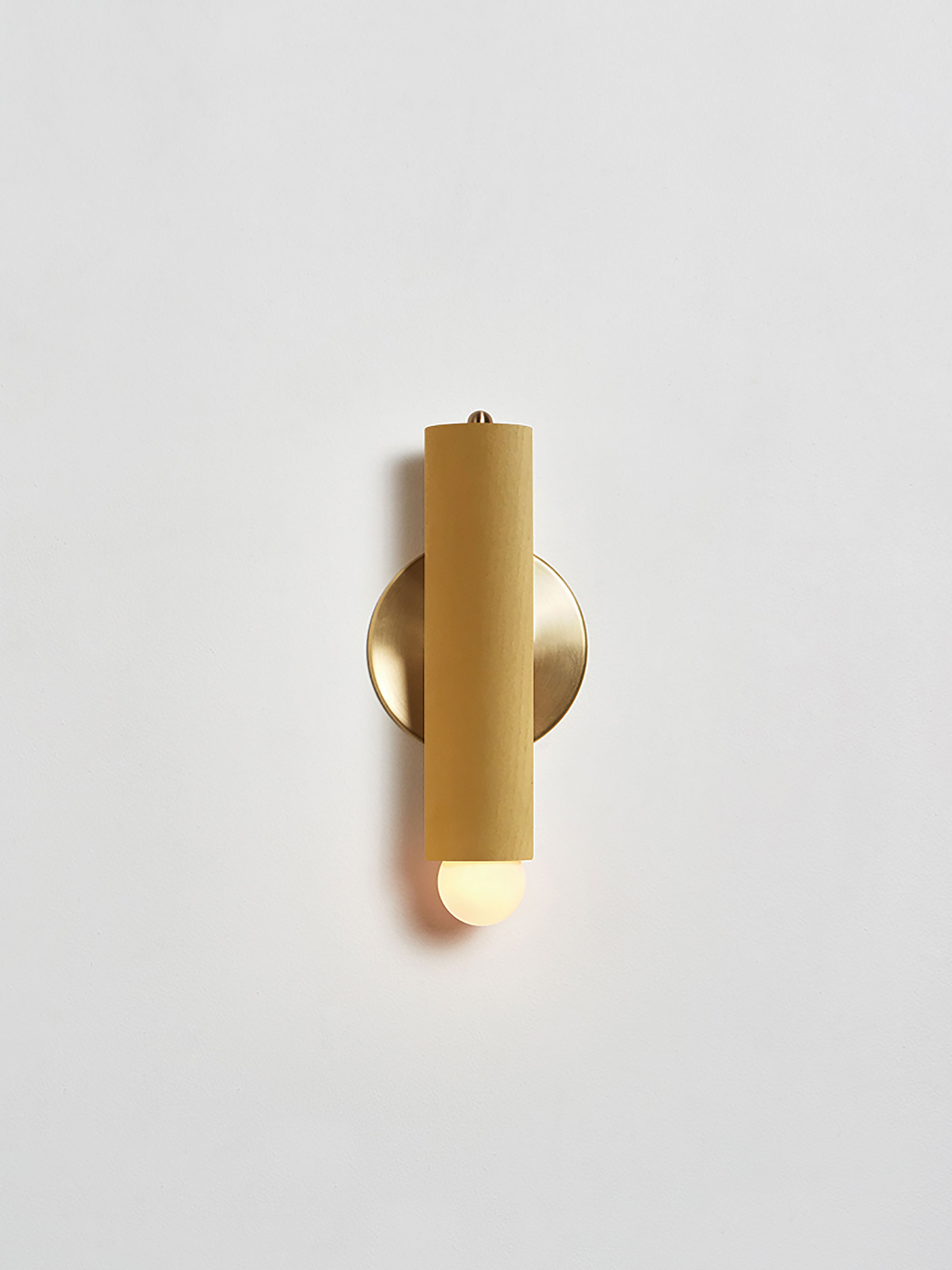 32687 E8ab7efc3f Lodge Sconce Painted On Straight Yellow Hewn Brass Portrait