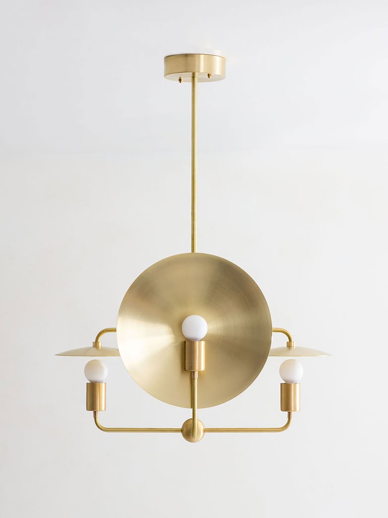 Orbit Chandelier - Brass