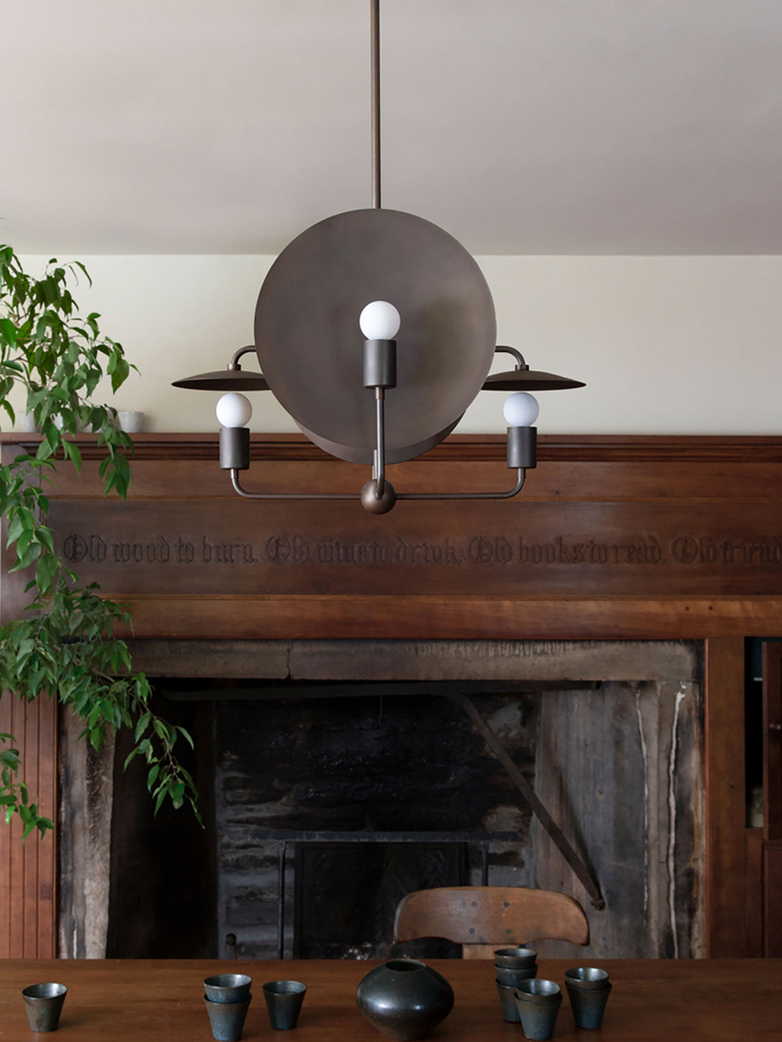 Orbit Chandelier - Brass
