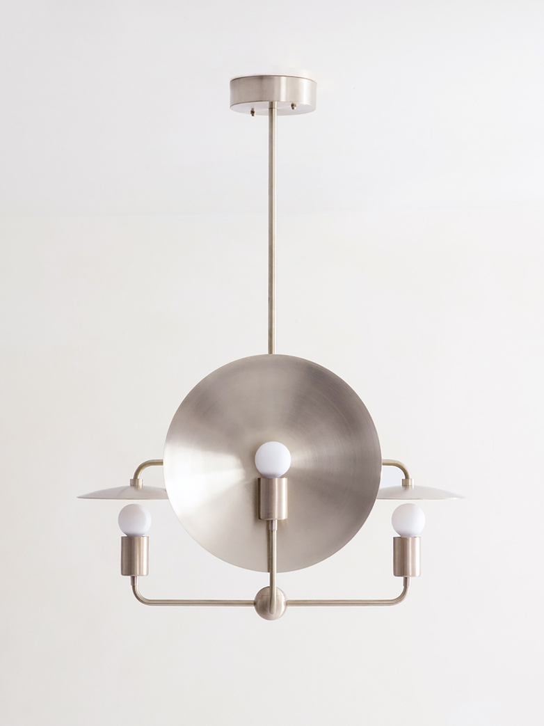 Orbit Chandelier - Nickel