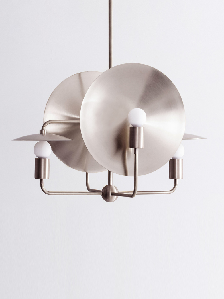 Orbit Chandelier - Nickel