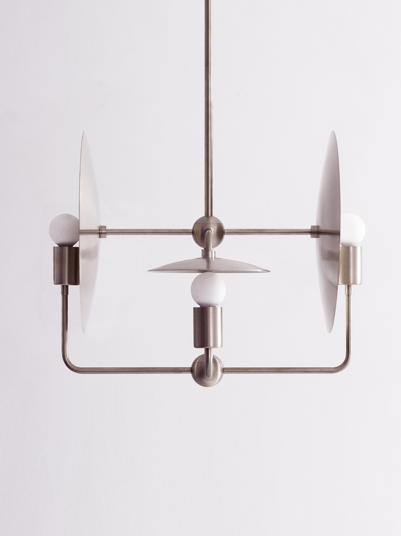 Orbit Chandelier - Nickel