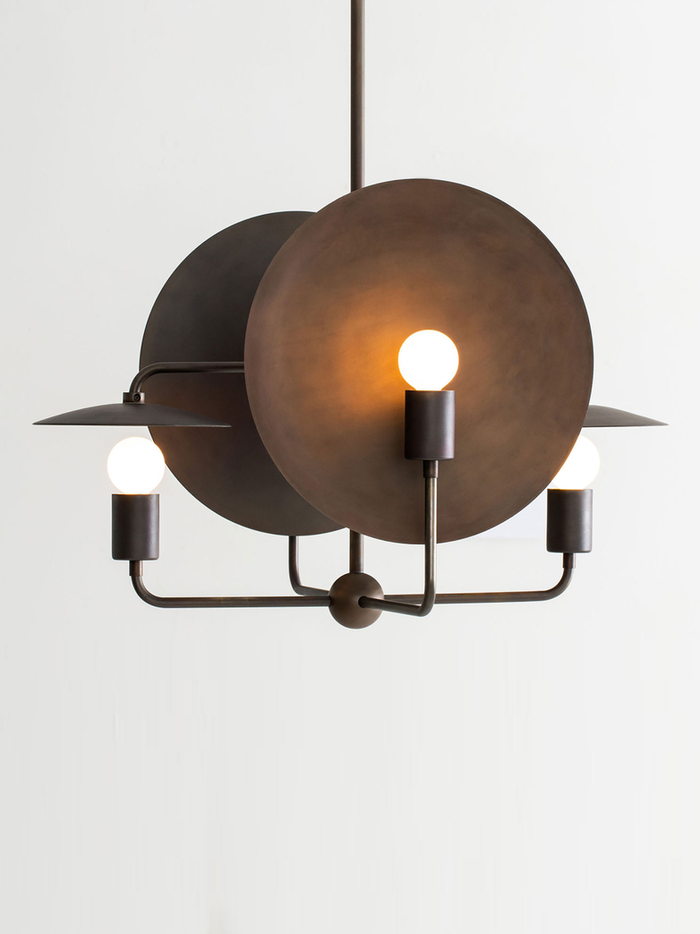 Orbit Chandelier - Bronze