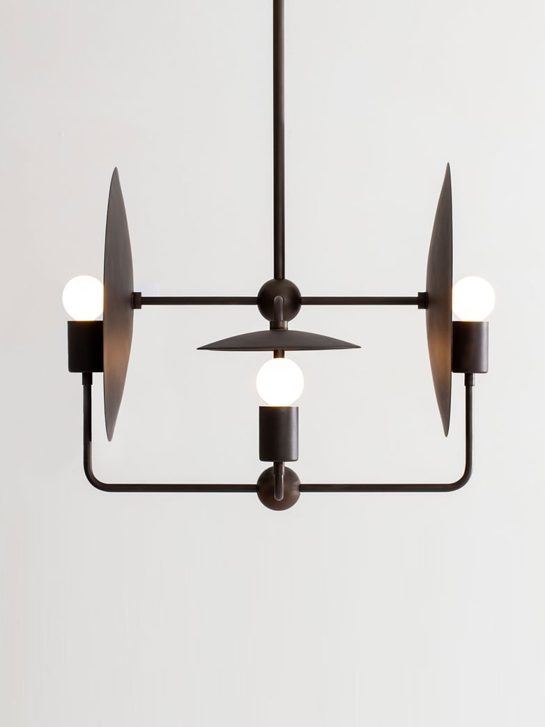 Orbit Chandelier - Bronze