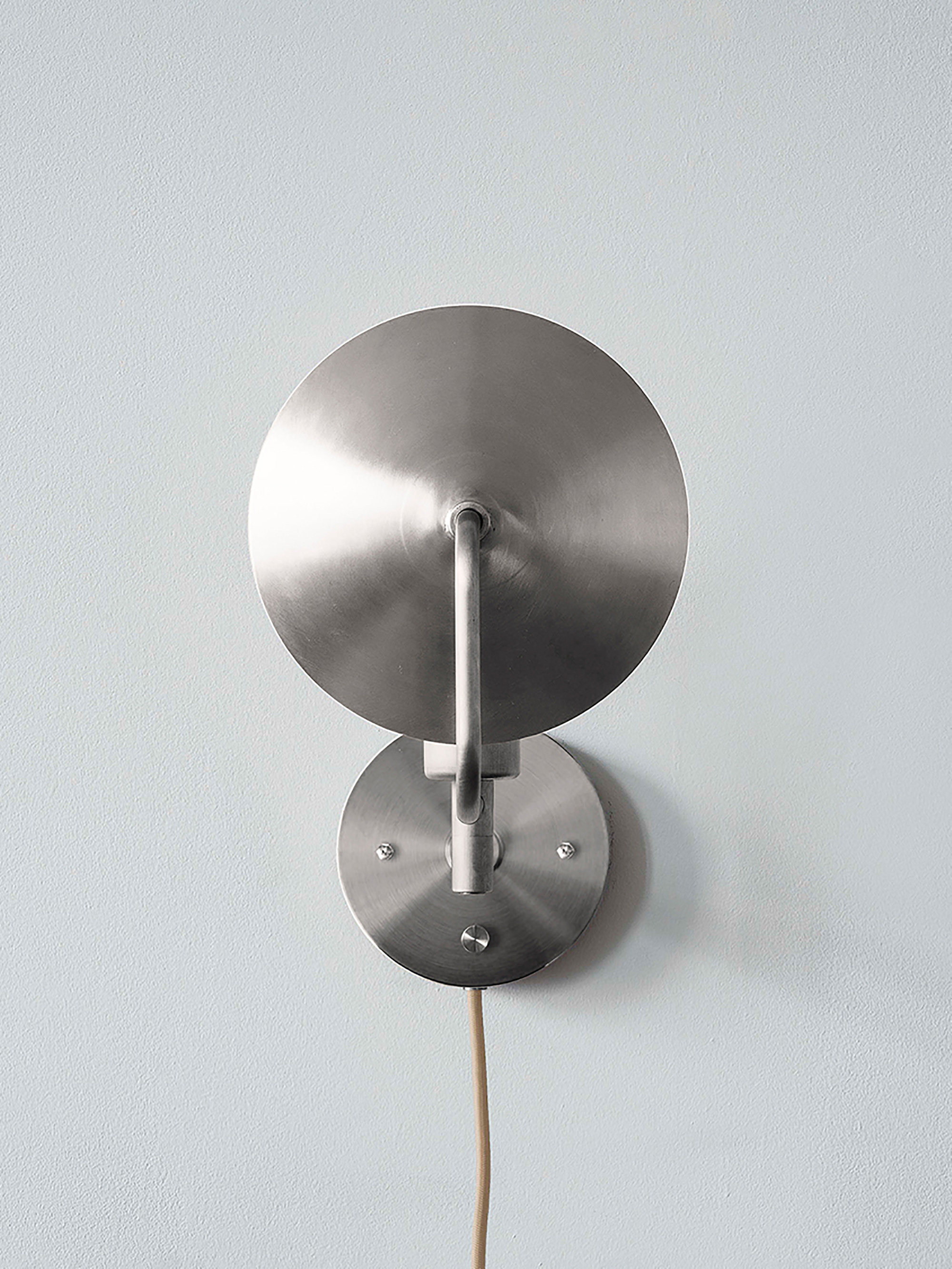 32826 22501ddb7a Orbit Sconce Plug In Back Nickel Portrait