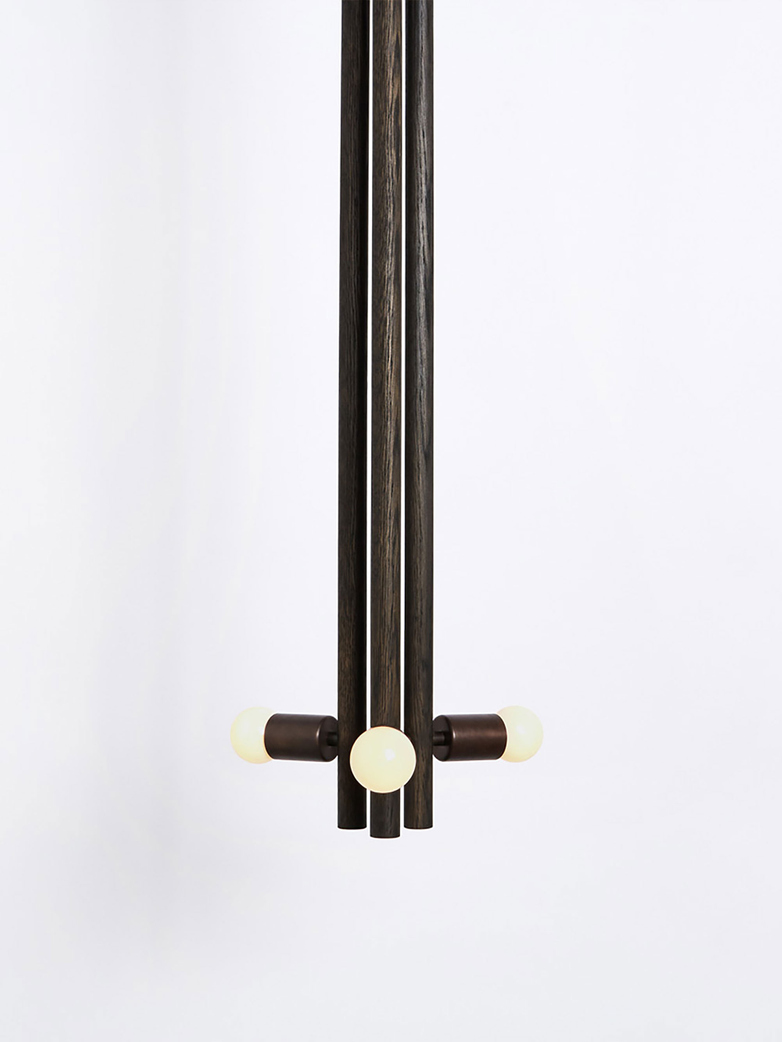 Lodge Pendant - Oxidized Oak