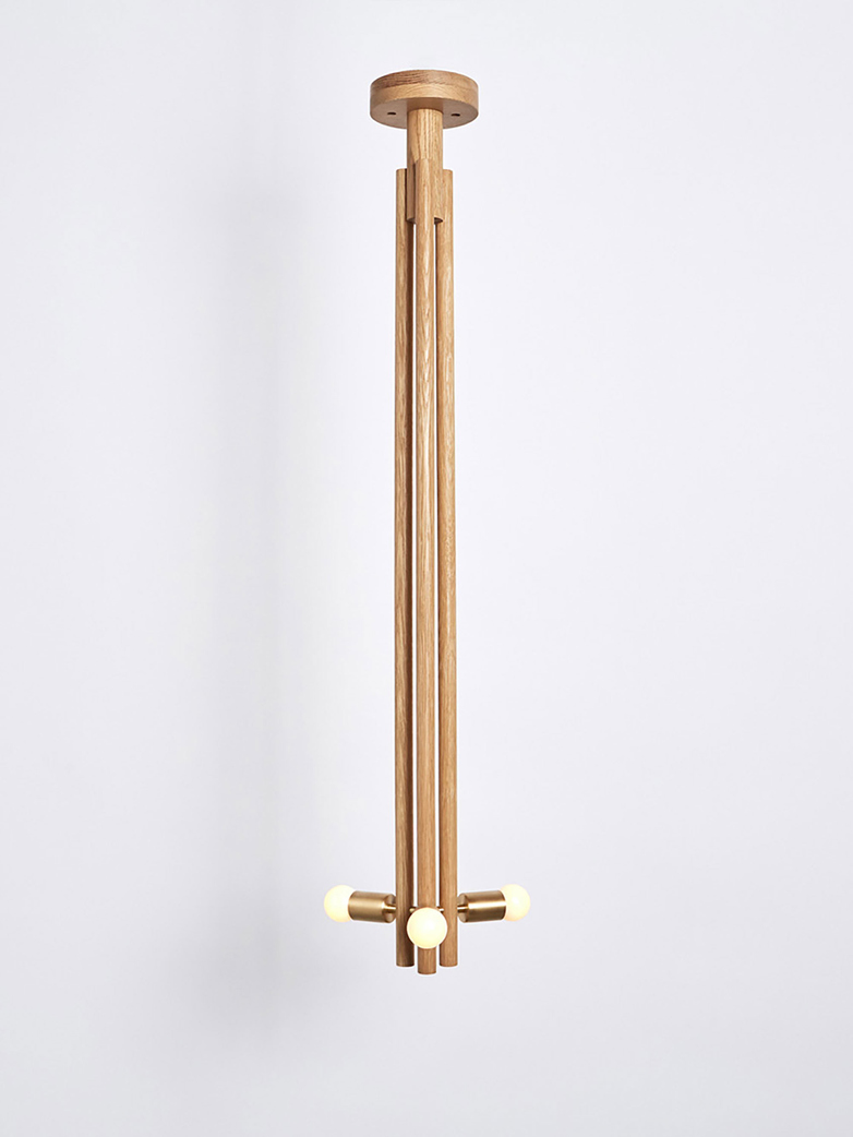 Lodge Pendant - Natural Oak