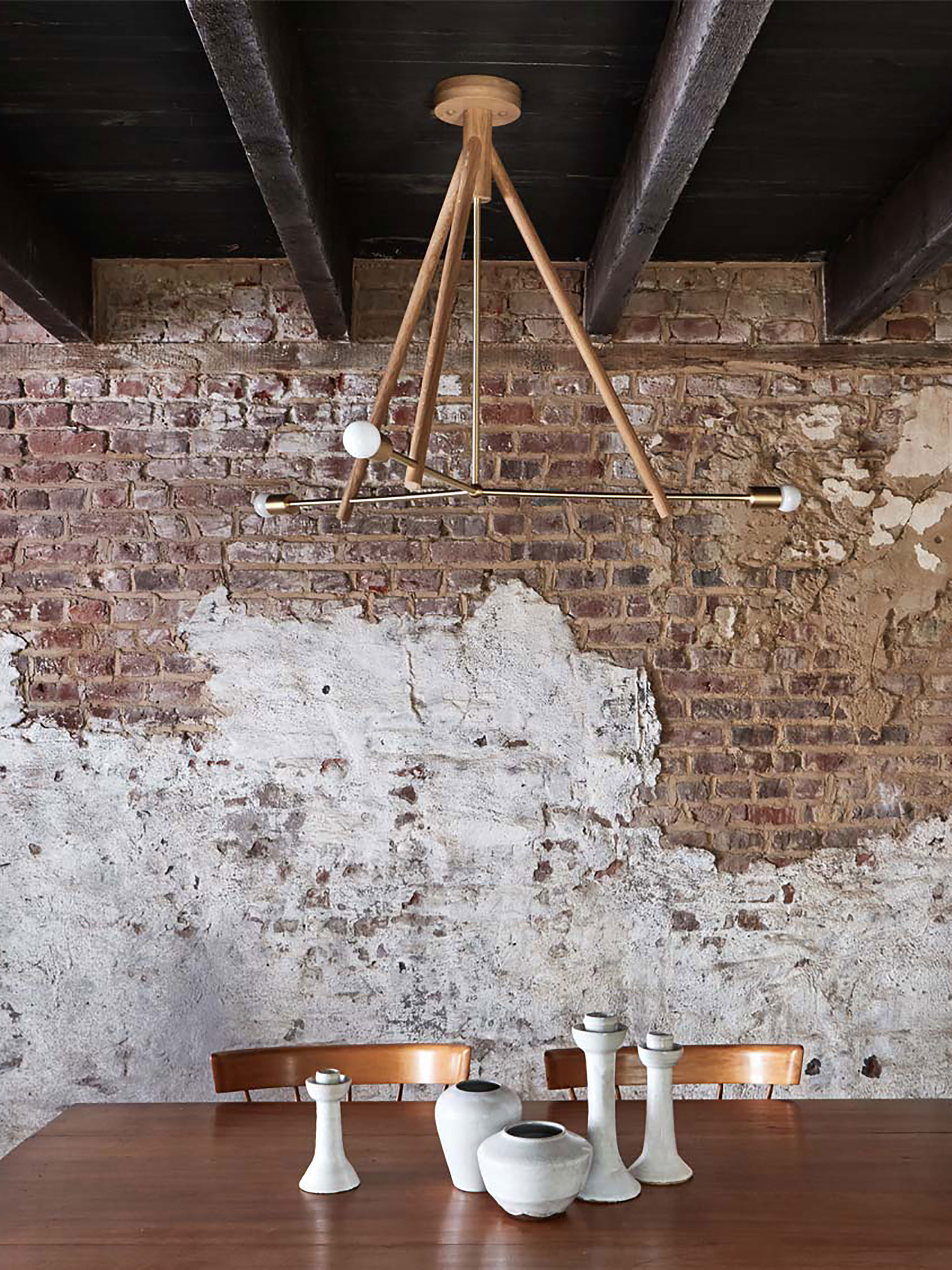 32840 0662ed9e33 Chandelier Three Natural In Situ Portrait