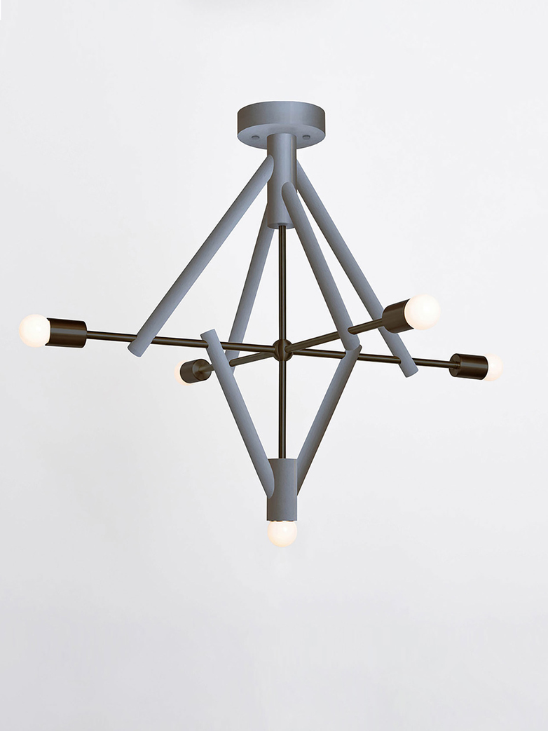 Lodge Chandelier V